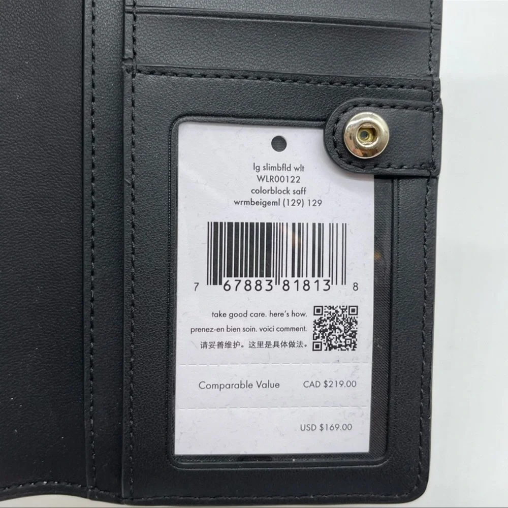 Kate Spade Staci Slim Bifold Wallet Leather - Picture 6 of 6